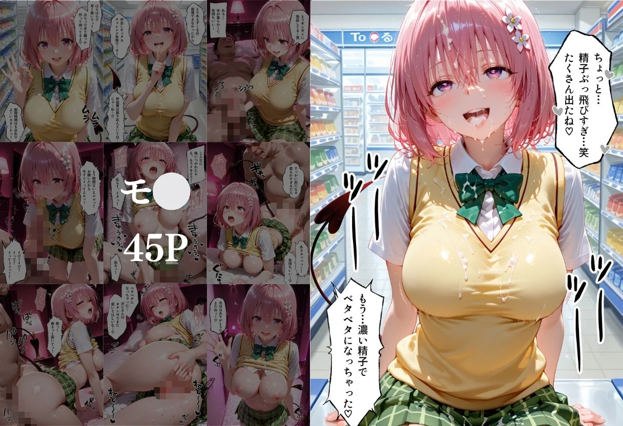 ToLOVEるヒロインの凄テク我慢できたら中出しSEX 画像6